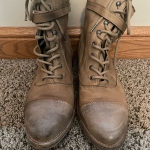 All Saints Boot Size 8.5 EUR 40 Color Tan